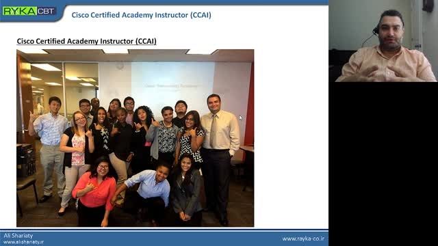 دموی مجموعه آموزشی Cisco Certified Academy Instructor