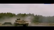 پرواز و شلیک تانکT-90 روسی