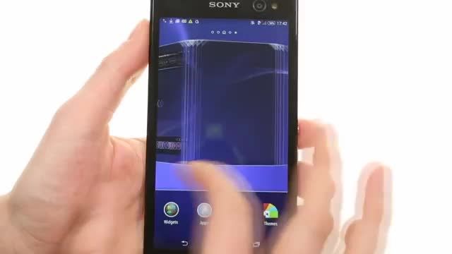 Sony Xperia C3 user interface