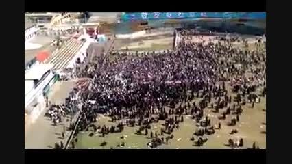 تعداد جمعیت استقبال کننده مردم مازندران از روحانی