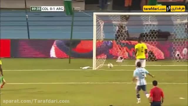 خلاصه بازی کلمبیا 0-1 آرژانتین