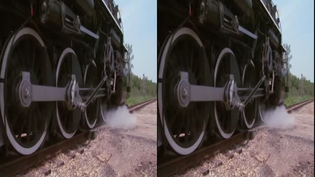 دانلود مستند سه بعدی American trains and landscapes 3D