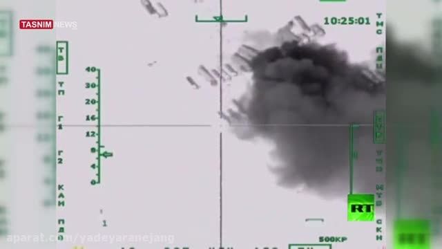 حمله خلبانان روسی به 500 نفتکش داعش