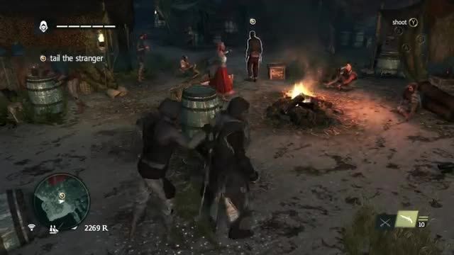مرگ blackbeard در بازی Assassins creed IV