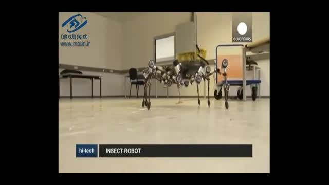 تولید رباتی در قالب حشره شش پا