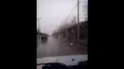 داریون نما-باران وبرف زمستان 92