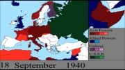 نقشه متحرک از جنگ جهانی دوم (اروپا)