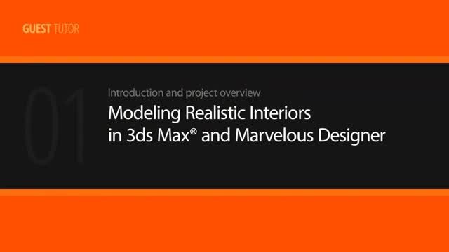 Modeling Realistic Interiors in 3ds Max and Marvelous D