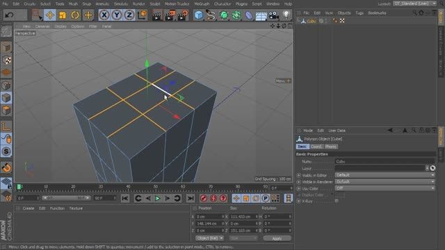 Introduction to Modeling in CINEMA 4D R16