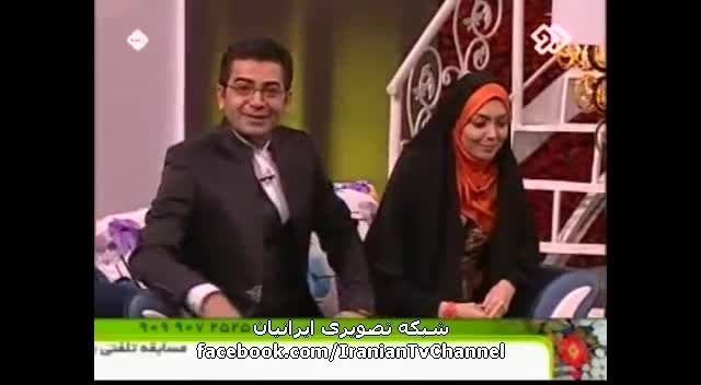 سوتی خنده دار فرزاد حسنی در برنامه نوروزی