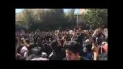 تظاهرات مردم علیه اسید پاشی در اصفحان