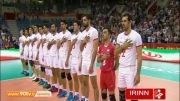 پیش بازی والیبال ایران - آلمان