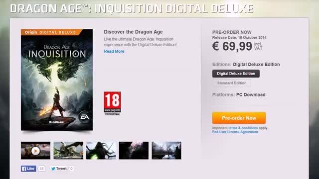 تریلر بازی Dragon Age Inquisition Deluxe Edition