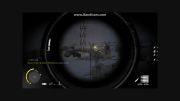 پنج شلیک زیبا در اسنایپر/ sniper 3/ با بازی و ساخت خودم