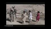 رقص تکنو سرباز آمریکای با عراقی ها