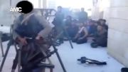 دستگیری سربازان ارتش سوریه توسط مردان تروریست
