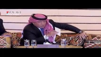 ژست عجیب شاه اردن هنگام دستور دادن
