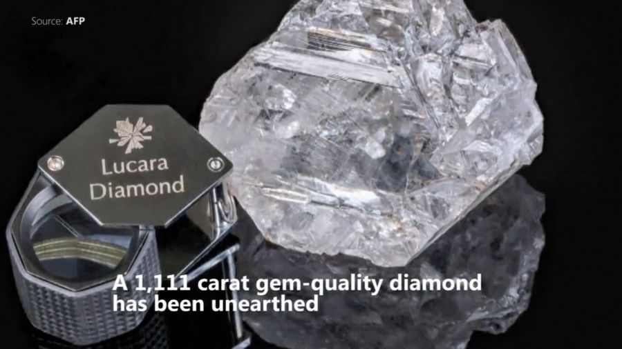 کشف بزرگترین الماس جهان در یک قرن گذشته