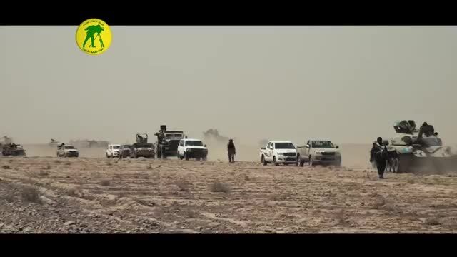 نابود کنندگان کفتارهای داعش در راه فلوجه