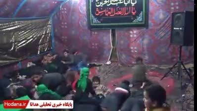 فیلم/ حمله داعشی ها به خیمه حسینی
