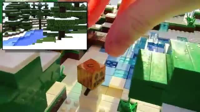 LEGO Minecraft Snow Forest