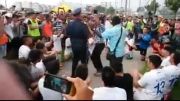 رقص پلیس اتریشی با اهنگ فارسی