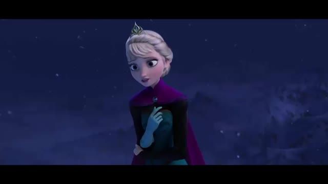 میکس انیمیشن frozen باآهنگ زیبای فراموشی madmazel