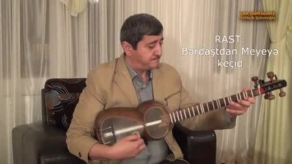 آموزش تار آذربایجان - درس هفتم
