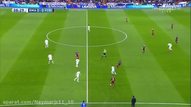 حرکات نیمار مقابل رئال مادرید (21/11/2015)