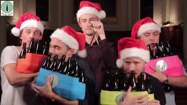 یک کریسمس بسیار شاد از پسران بطری
