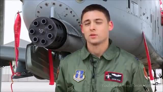 توپ مرگبار GAU 8 هواپیمای A10