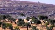 انهدام تانک ارتش سوریه توسط شورشیان