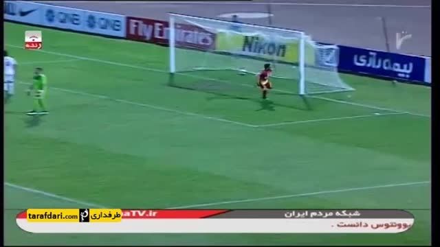 گل بازی فولاد خوزستان 1-0 لوکوموتیو تاشکند