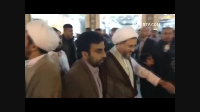 حمله فرقه شیرازیه به آیت الله اراکی در کربلا