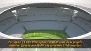 کلیپی گرافیکی از طرح استادیوم جدید باشگاه آ.اس رم