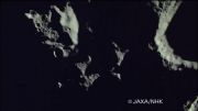 قطب جنوب ماه و گودال شکلتون از دید کاوشگر کاگویا