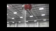 Aircraft Hangar Foam Fire Suppression Test