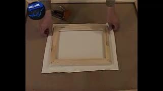 طریقه ی ساخت بوم نقاشی