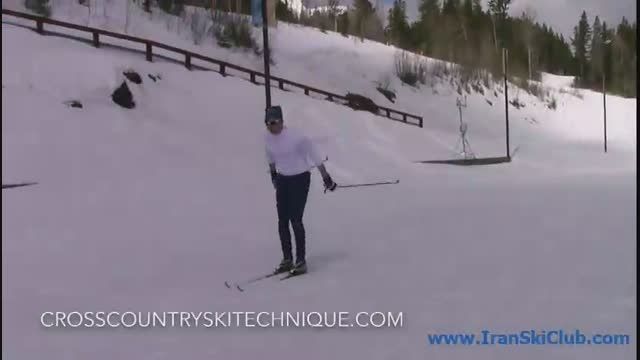 تکنیک باتوم گذاری یک گامی در اسکی نوردیک کلاسیک