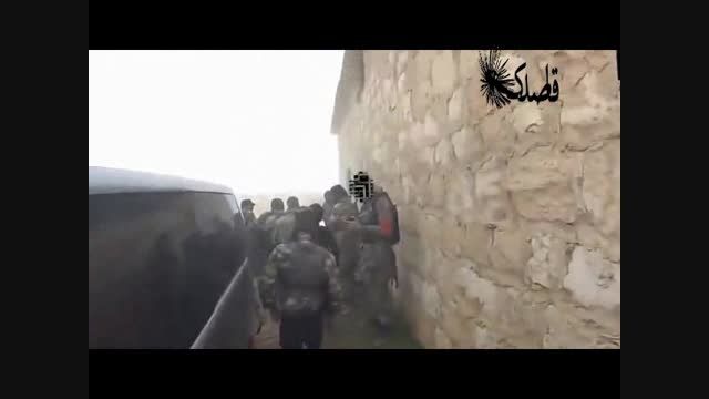 لحظه به درک واصل شدن سیف الله الچچنی از فرماندهان داعش