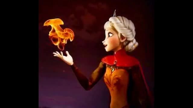 This day aria Fire Elsa VS Ice Elsa