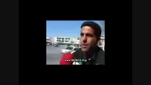 سوتی وحشتناک در مصاحبه 22 بهمن..آخر خنده.