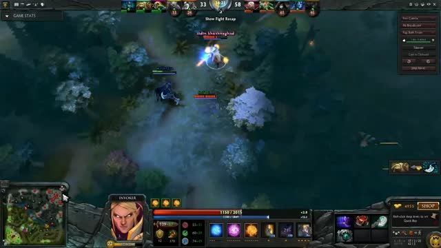 doing rampage with invoker
