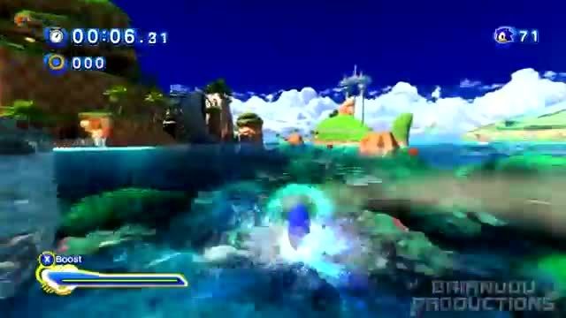 Sonic Generations - Unfair Seaside Hill Speed Run 00:23