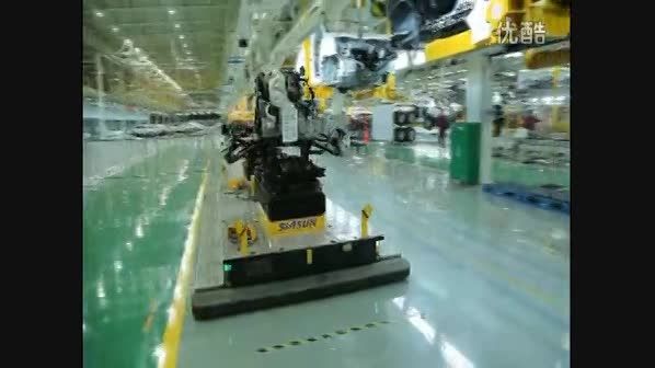 خط تولید JAC S5 در چین
