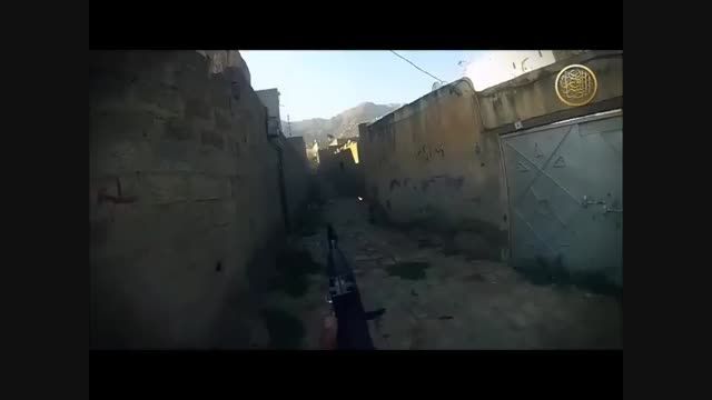 مبارزه نزدیک در کوچه بین القاعده و انصارالله یمن