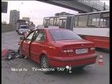 تصادف سمند و تویوتا در روسیه