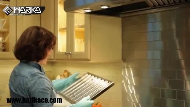 نحوه تمیز کردن هود آشپزخانه