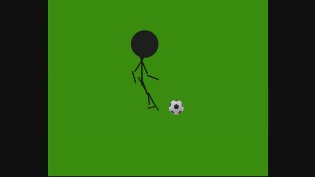 انیمیشن فوتبالیست (ساخت خودم)