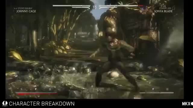 گیم پلی کامل Sonya Blade در Mortal Kombat X